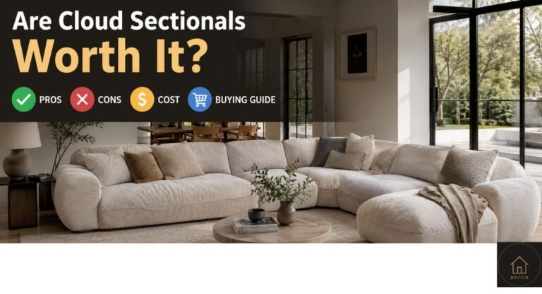 are cloud sectionals worth it pros cons cost and buying guide