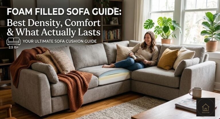 foam filled sofa guide best density comfort and what actually lasts