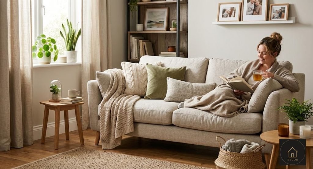 Foam Filled Sofa Guide: Best Density, Comfort & What Actually Lasts foam filled sofa in a modern small living room with comfortable cushions