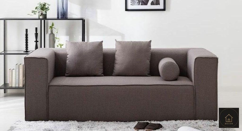 Square Couch Guide: Styles, Sizes, Pros & Cons Before Buying (2026) modern living room featuring a square couch with clean lines and minimalist design