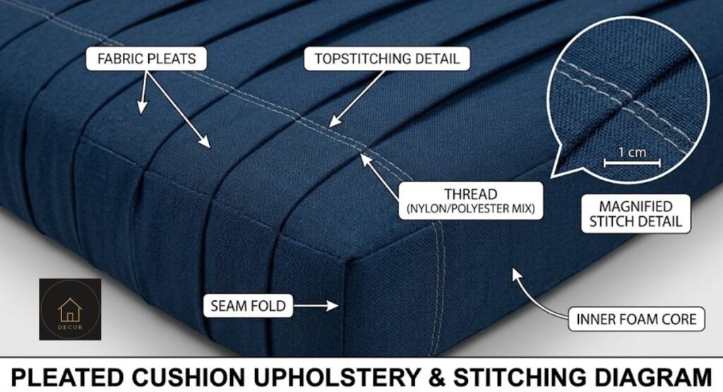 Affordable Togo Sofa: 7 Real Dupes Under $2,000 (2026) affordable togo sofa dupe foam pleats close up