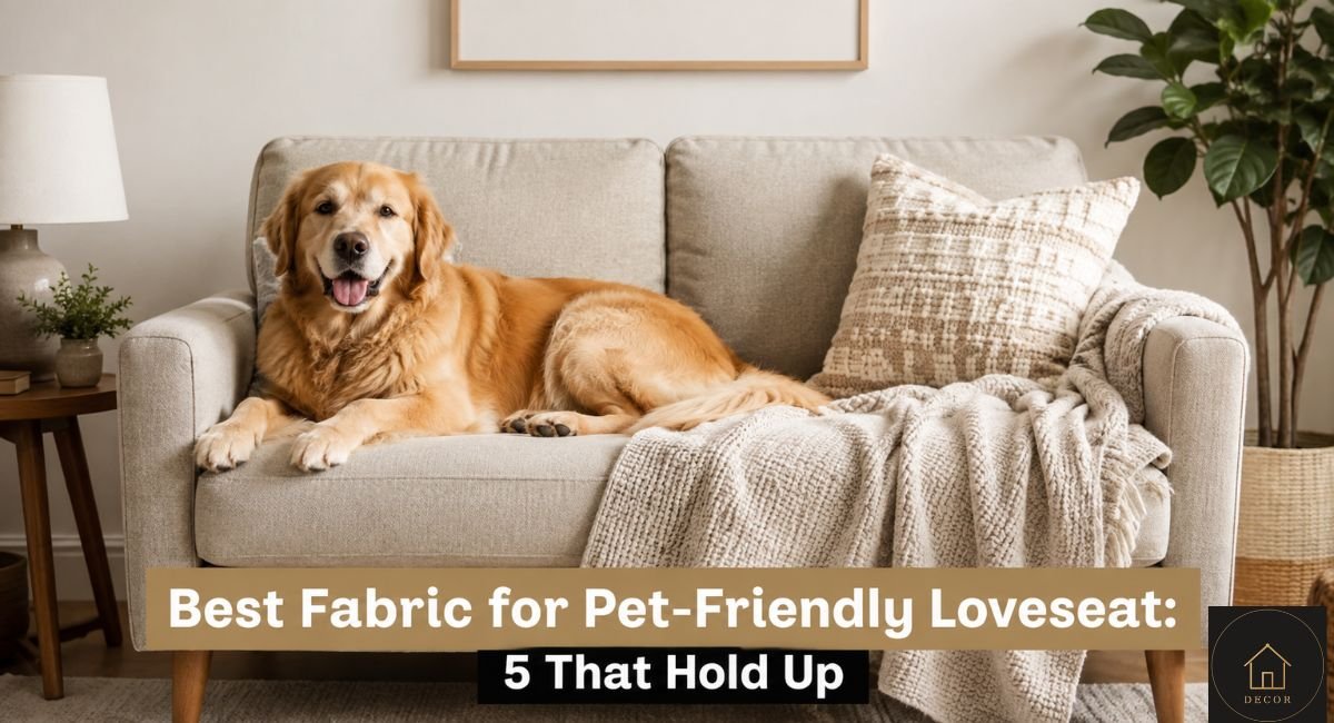 best fabric for pet friendly loveseat 5 that hold up