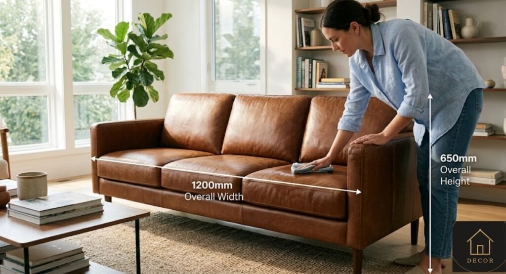 Hypoallergenic Sofa Guide: 6 Materials That Actually Work cleaning a hypoallergenic leather sofa