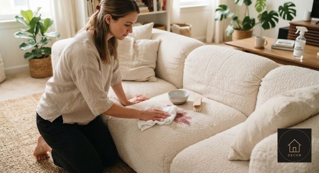 cloud couch cleaning guide for common upholstery stains