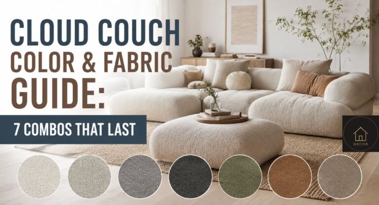 cloud couch color and fabric guide