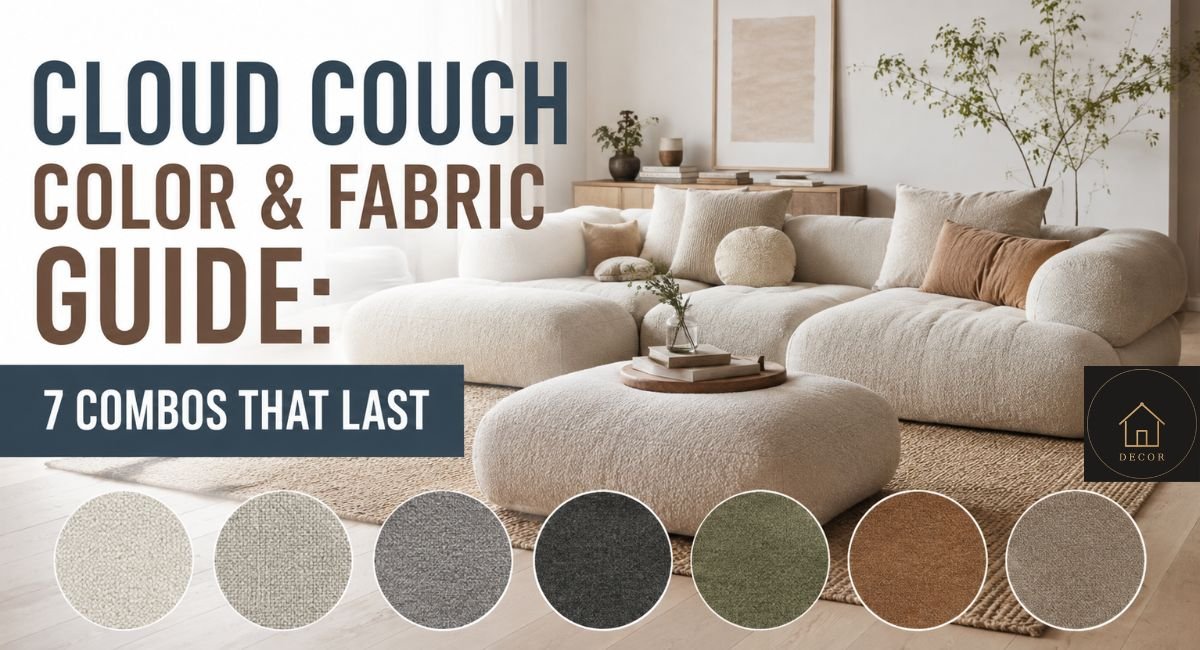 cloud couch color and fabric guide