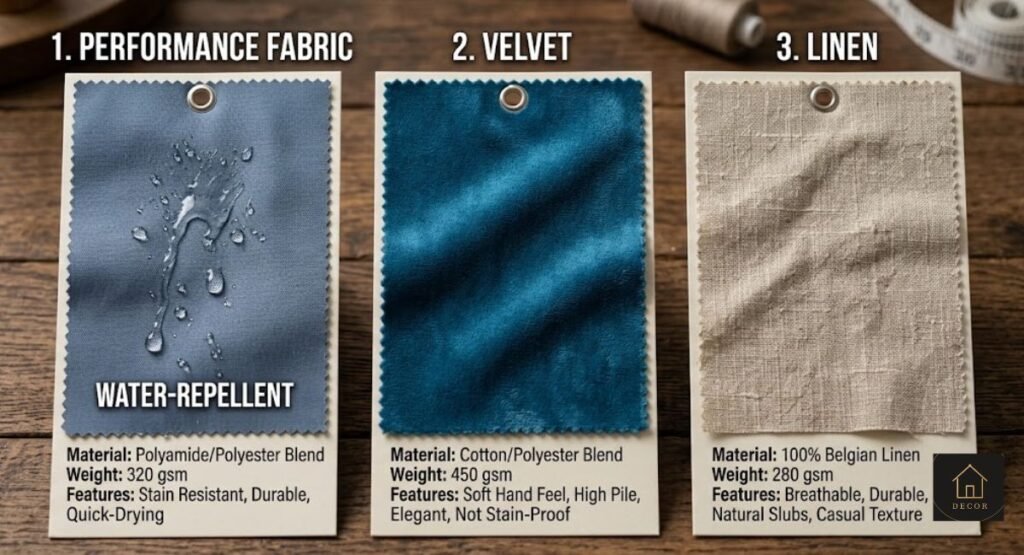 Bespoke Sofa 101: What It Really Costs in 2026 fabric swatch options for a bespoke sofa order
