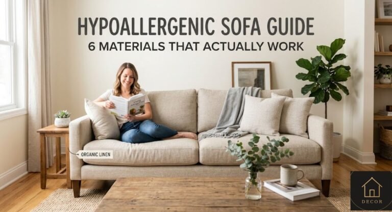 hypoallergenic sofa guide 6 materials that actually work