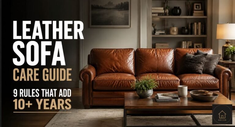 leather sofa care guide 9 rules that add 10 years
