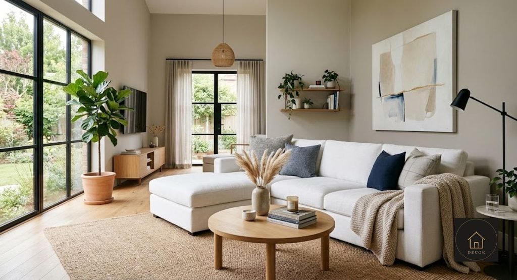 White L Shaped Couch: Complete Buying Guide for Size, Price, Fabric & Maintenance white l shaped couch in modern living room with neutral decor