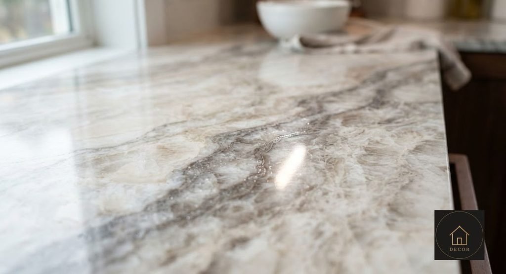 Quartz vs Quartzite: The $1,200 Kitchen Question natural veining on a quartzite countertop