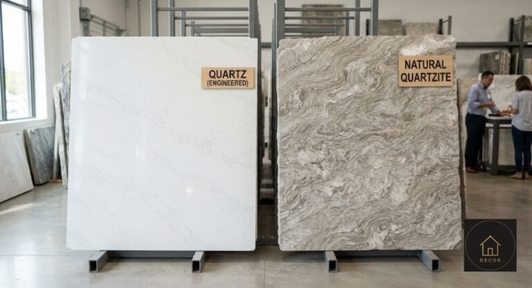 quartz vs quartzite countertop comparison
