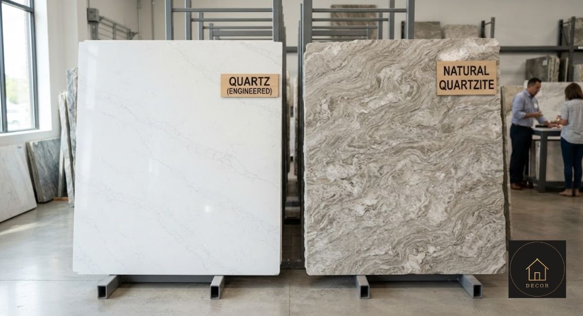 quartz vs quartzite countertop comparison