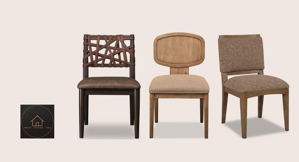 Modern, traditional, and transitional chairs compared side by side.